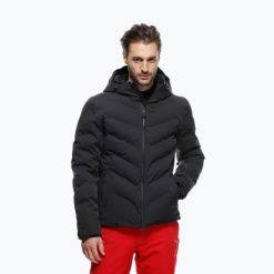 Kurtka narciarska męska Dainese Etesia Aerosense Dry. Czarne kurtki męskie Dainese, m, bez wzorów, z materiału, bez kaptura, narciarskie. Za 1,499.00 zł.
