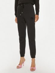 Pinko Spodnie dresowe Carico 100371 A21P Czarny Regular Fit. Czarne spodnie dresowe damskie Pinko, l, bez wzorów, z bawełny. Za 419.99 zł.
