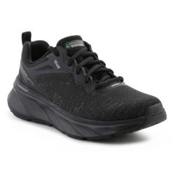 Buty Skechers Edgeride - Exxo 232836-BBK czarne. Czarne buty sportowe na co dzień męskie z materiału, bez zapięcia. Za 462.92 zł.