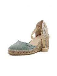 Natural world Czółenka w kolorze turkusowo-beżowym na koturnie rozmiar: 36. Brązowe czółenka damskie natural world, bez wzorów, bez obcasa, na koturnie. Za 165.99 zł.