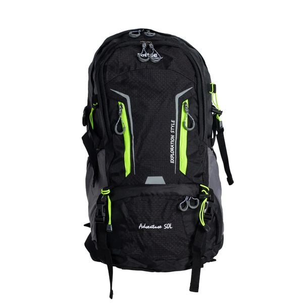 Plecak Softee trekking expedition. Brązowe plecaki damskie Softee, bez wzorów, z gumy. Za 322.99 zł.