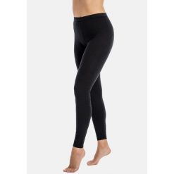 Legginsy do biegania damskie Teyli Konni. Czarne legginsy damskie Teyli, xl, bez wzorów, z bawełny. Za 149.95 zł.
