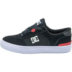 Trampki DC Shoes Teknic S, Mężczyźni. Czarne trampki i tenisówki męskie DC Shoes, bez wzorów, z zamszu, bez zapięcia. Za 490.00 zł.