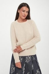 Sweter damski z alpaki Ghiacci WEEKEND MAX MARA. Swetry klasyczne damskie Weekend Max Mara, l, bez kołnierzyka. Za 919.00 zł.
