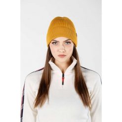 Czapka zimowa 100% wełna merino - Icewall (250 g/m²). Żółte czapki męskie WOOLONA, z wełny. W wyprzedaży za 126.00 zł.