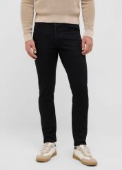 Męskie Spodnie Jeansowe Mustang Style Oregon Slim K Denim Black 1016804 4000 902. Czarne spodnie materiałowe męskie Mustang, bez wzorów, z denimu. Za 219.99 zł.