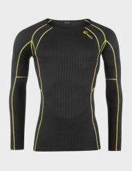 Koszulka termoaktywna męska Halti Ultra Cool Mesh L/S. Czarne bielizna termoaktywna męska Halti, l, bez wzorów, z elastanu. Za 269.99 zł.