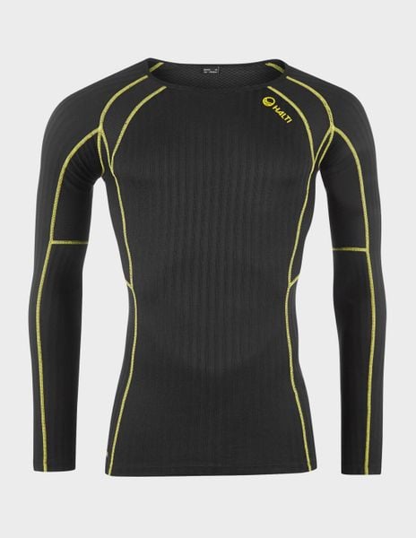 Koszulka termoaktywna męska Halti Ultra Cool Mesh L/S. Czarne bielizna termoaktywna męska Halti, l, bez wzorów, z elastanu. Za 269.99 zł.