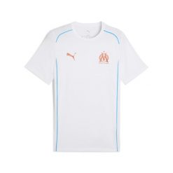 Koszulka OM 2024/25. Białe t-shirty sportowe męskie Puma, bez ramiączek, do piłki nożnej. Za 201.00 zł.