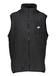 Nike Kamizelka polarowa w kolorze czarnym rozmiar: S. Czarne kamizelki męskie Nike, s, z polaru. Za 122.96 zł.