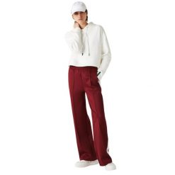 Spodnie turystyczne damskie Lacoste. Niebieskie spodnie sportowe damskie Lacoste, xs, z dresówki, trekkingowe. Za 377.00 zł.