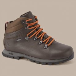 Buty do chodzenia Craghoppers Trek NewHide. Brązowe buty trekkingowe męskie CRAGHOPPERS, z materiału, bez zapięcia, trekkingowe. Za 851.30 zł.