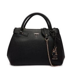 Torebka Guess. Czarne torebki klasyczne damskie Guess, z aplikacjami, bez dodatków. Za 719.99 zł.
