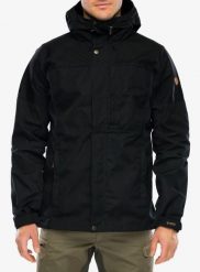 Kurtka softshell Fjallraven Kaipak Jacket. Czarne kurtki softshell damskie Fjällräven, m, bez wzorów, z bawełny, bez kaptura. Za 1,199.99 zł.