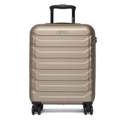 Walizka kabinowa GINO ROSSI. Żółte walizki Gino Rossi, bez wzorów. Za 259.99 zł.