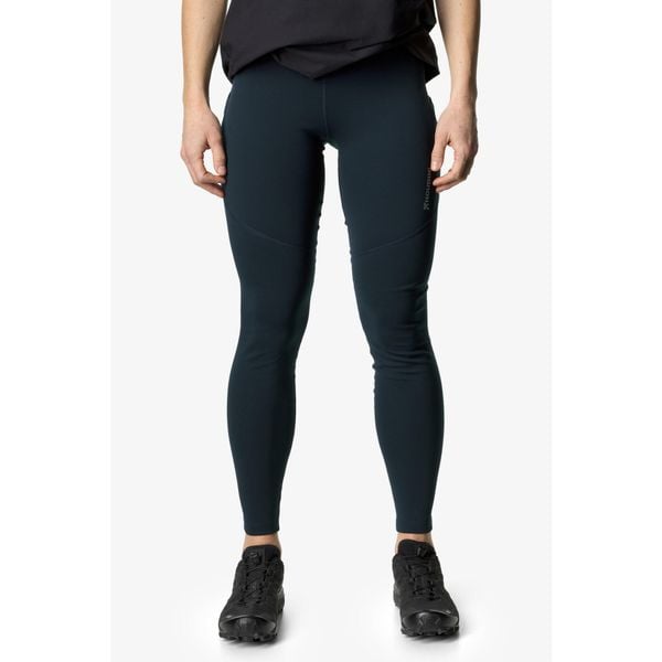 Spodnie turystyczne damskie Houdini Adventure Tights. Niebieskie spodnie materiałowe damskie Houdini, bez wzorów, sportowe. W wyprzedaży za 364.10 zł.