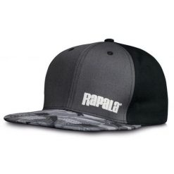 Czapka Snapback Rapala. Czarne czapki męskie RAPALA, bez wzorów, z bawełny, sportowe. Za 152.50 zł.