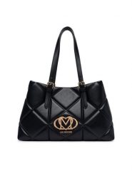 LOVE MOSCHINO Torebka JC4033PP1PLC0000 Czarny. Czarne torebki klasyczne damskie Love Moschino, bez wzorów, ze skóry, bez dodatków. Za 1,099.00 zł.