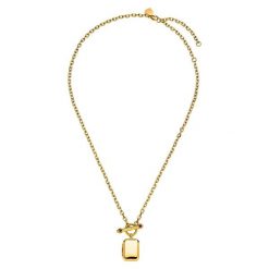 Purelei Purelei Łańcuch Soulmate Medaillon Naszyjniki 1 ct Damski. Czerwone naszyjniki damskie Purelei, srebrne. Za 175.49 zł.