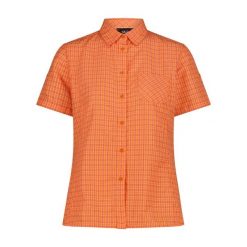 Koszula damska turystyczne CMP 34S5706. Brązowe koszule damskie CMP, l, bez wzorów, sportowe, bez kołnierzyka, bez ramiączek. Za 221.00 zł.