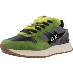 Buty SUN68 STARGIRL ANIMAL Zielony. Zielone obuwie treningowe damskie SUN68, na fitness i siłownię. Za 379.99 zł.