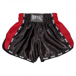 Szorty Metal Boxe Thai/Kick Extrem. Czarne szorty męskie METAL BOXE, z poliesteru, bez kołnierzyka. Za 161.50 zł.