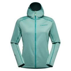 Bluza damska z kapturem La Sportiva Upendo. Zielone bluzy z kapturem damskie La Sportiva, s, z polaru. Za 514.50 zł.