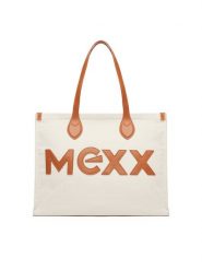 MEXX Torebka MEXX-L-001-07 Beżowy. Brązowe torebki klasyczne damskie Mexx, bez wzorów, z materiału, bez dodatków. Za 179.99 zł.