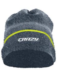 Crazy Czapka beanie "Link" w kolorze antracytowym rozmiar: onesize. Czarne czapki zimowe damskie Crazy, z materiału. Za 109.78 zł.