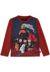 Koszulka Dziecięca z Długim Rękawem LEGO Harry Potter Tano 706 Czerwona. Czerwone koszulki dziewczęce LEGO, s, bez wzorów, z bawełny, bez ramiączek. Za 69.99 zł.