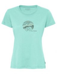 Koszulka damska T-Shirt V. Szare bluzki sportowe damskie Vaude, s, z bawełny, bez kołnierzyka, bez ramiączek. Za 189.00 zł.