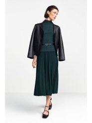 Rich & Royal Spódnica w kolorze zielonym rozmiar: 34. Zielone spódniczki damskie Rich & Royal, bez wzorów, z podwyższonym stanem, maxi. Za 196.70 zł.