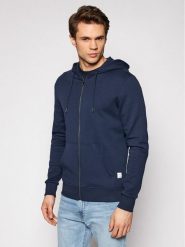 Jack & Jones Bluza Basic 12181901 Granatowy Regular Fit. Niebieskie bluzy bez kaptura męskie Jack & Jones, m, z bawełny. Za 169.99 zł.