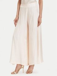 Maryley Spodnie materiałowe 26EB520/31SA Beżowy jasny Regular Fit. Brązowe spodnie materiałowe damskie Maryley, bez wzorów, z materiału. Za 389.99 zł.