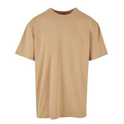 T-shirt Męski Jeden Kolor Oversized. Brązowe t-shirty męskie Urban Classics, m, bez wzorów, bez kołnierzyka. Za 85.99 zł.