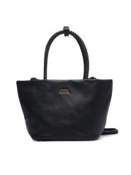 Tommy Hilfiger Torebka Th Marina Bucket Leather AW0AW18739 Czarny. Czarne torebki klasyczne damskie Tommy Hilfiger, bez wzorów, ze skóry, bez dodatków. Za 849.99 zł.