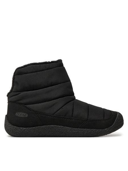 Keen Śniegowce Howser Fold Down 1029460 Czarny. Czarne botki damskie Keen, z materiału. Za 279.99 zł.