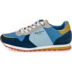 Pepe Jeans tenisówki damskie Verona Pantone 36 niebieskie. Niebieskie trampki i tenisówki damskie Pepe Jeans, bez wzorów, z jeansu. Za 265.00 zł.