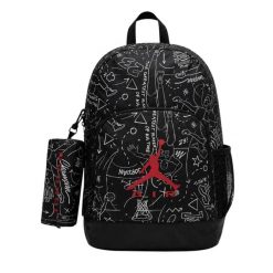 Plecak i piórnik Air Raid Czarny - 9A9250-F66. Czarne plecaki damskie Nike, bez wzorów. Za 284.99 zł.