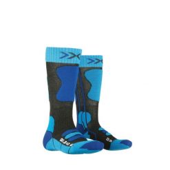 Skarpety X-SOCKS SKI JR 4.0. Czarne skarpetki damskie X-Socks, bez wzorów. W wyprzedaży za 70.00 zł.