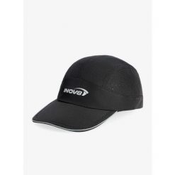 Czapka z daszkiem Inov-8 Active Cap. Czarne czapki z daszkiem damskie Inov-8, bez wzorów. Za 96.99 zł.