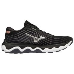 Buty do biegania damskie Mizuno Wave Horizon 6. Czarne obuwie do biegania damskie Mizuno, mizuno wave. Za 749.00 zł.