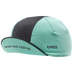 Czapka pod kask Uvex cycling cap. Niebieskie czapki męskie Uvex, bez wzorów, sportowe. Za 84.77 zł.