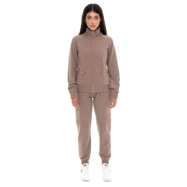 Kombinezon zimowy Damen, Stehkragen, Reißverschluss Leone 1947 Cargohose. Brązowe kombinezony damskie LEONE 1947 APPAREL, na zimę, bez wzorów, z bawełny, sportowe, bez kołnierzyka, bez ramiączek. W wyprzedaży za 217.40 zł.