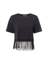 Noisy May Koszulka - NM Gaby Kobiety Bawełna (100%) szary, XS. Szare t-shirty damskie Noisy may, xs, bez wzorów, z bawełny, bez kołnierzyka. Za 79.95 zł.