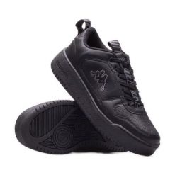 Buty Kappa Fogo Pf Oc 243324OC-1111 czarne. Czarne buty sportowe na co dzień damskie bez wzorów, z materiału. Za 248.49 zł.
