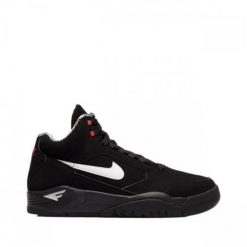 Buty do chodzenia męskie Nike Air Flight Lite Mid. Czarne buty sportowe na co dzień męskie Nike, z materiału, bez zapięcia, trekkingowe. Za 622.00 zł.
