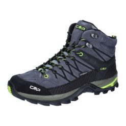 Buty trekkingowe męskie CMP Rigel Mid. Szare buty trekkingowe męskie CMP, z materiału, za kostkę, bez zapięcia, trekkingowe. Za 481.00 zł.