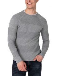 Timezone Sweter w kolorze szarym rozmiar: XL. Szare swetry męskie Timezone, xl, bez wzorów, bez kołnierzyka. Za 88.02 zł.