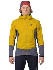 Hannah Kurtka funkcyjna "Vertical" w kolorze żółto-szarym rozmiar: S. Szare kurtki outdoor męskie Hannah, s, bez wzorów, z materiału, bez kaptura. Za 717.99 zł.